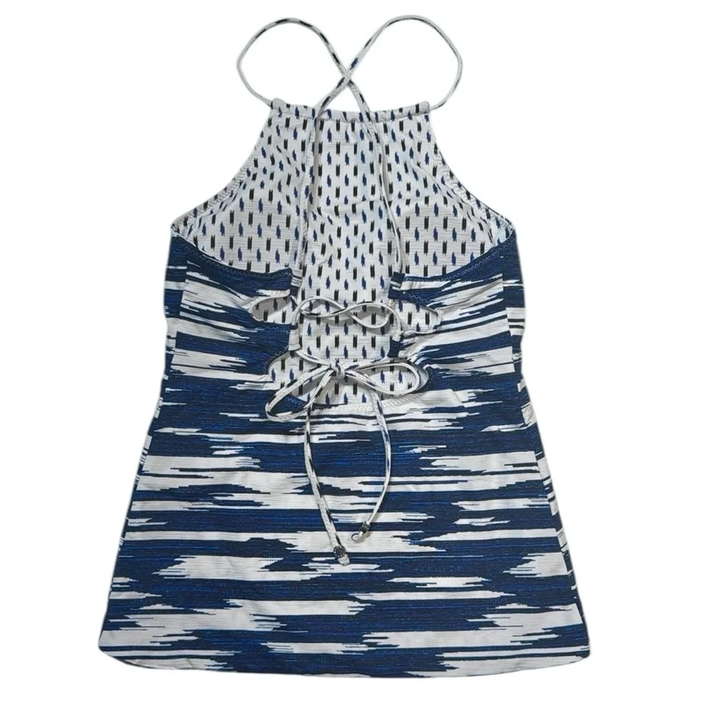 NWOT Tommy Bahama Canyon Sky High Neck Reversible Tankini